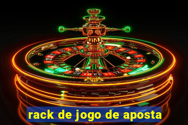 rack de jogo de aposta